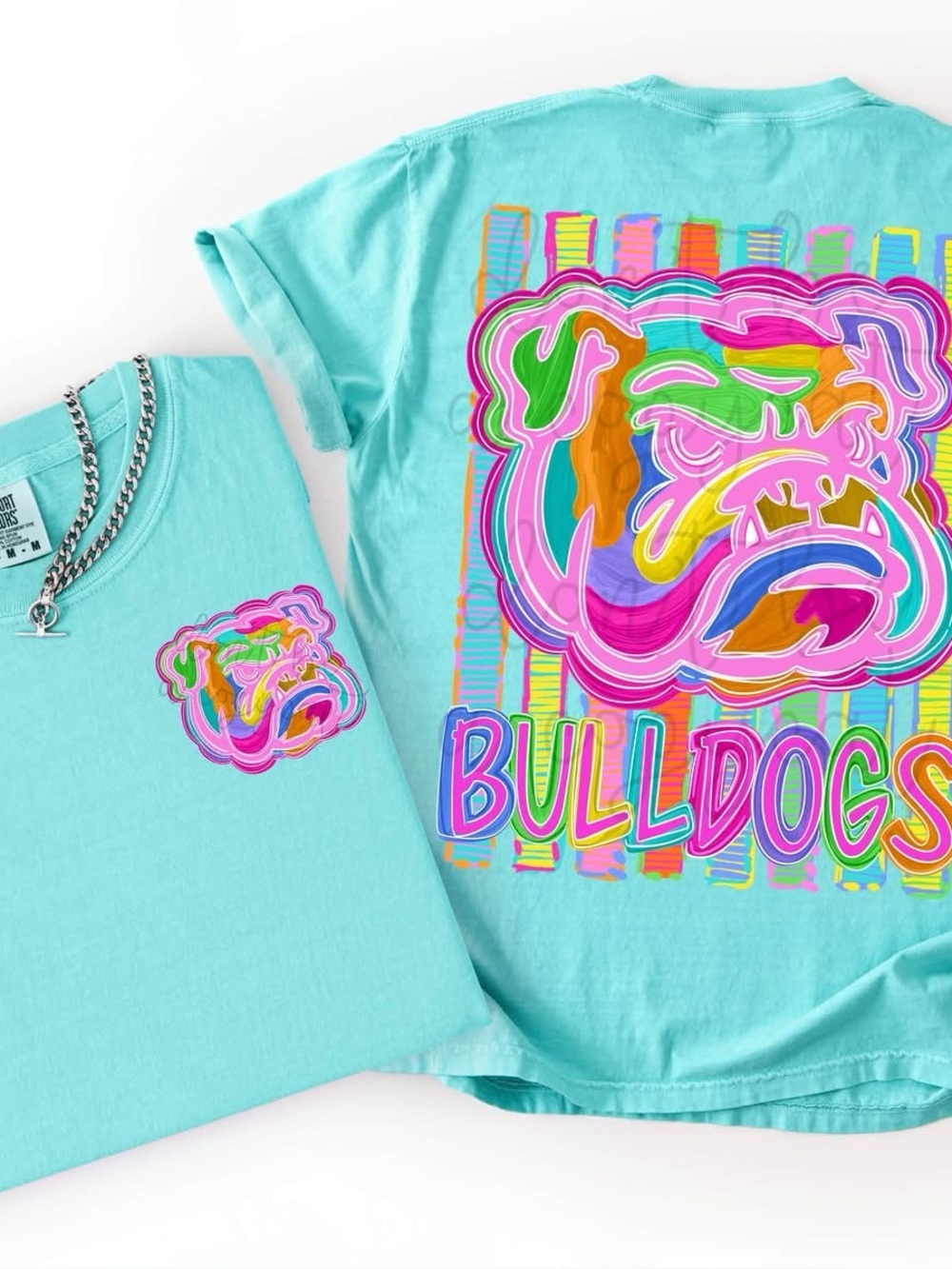 Bulldogs Comfort Colors Tshirt Small-XL